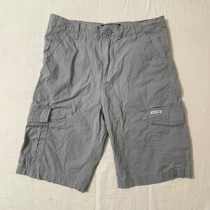 Lucky Brand Cargo Shorts‎ Gray Youth  Size L 14 16 Boys Casual Summer Outdoor